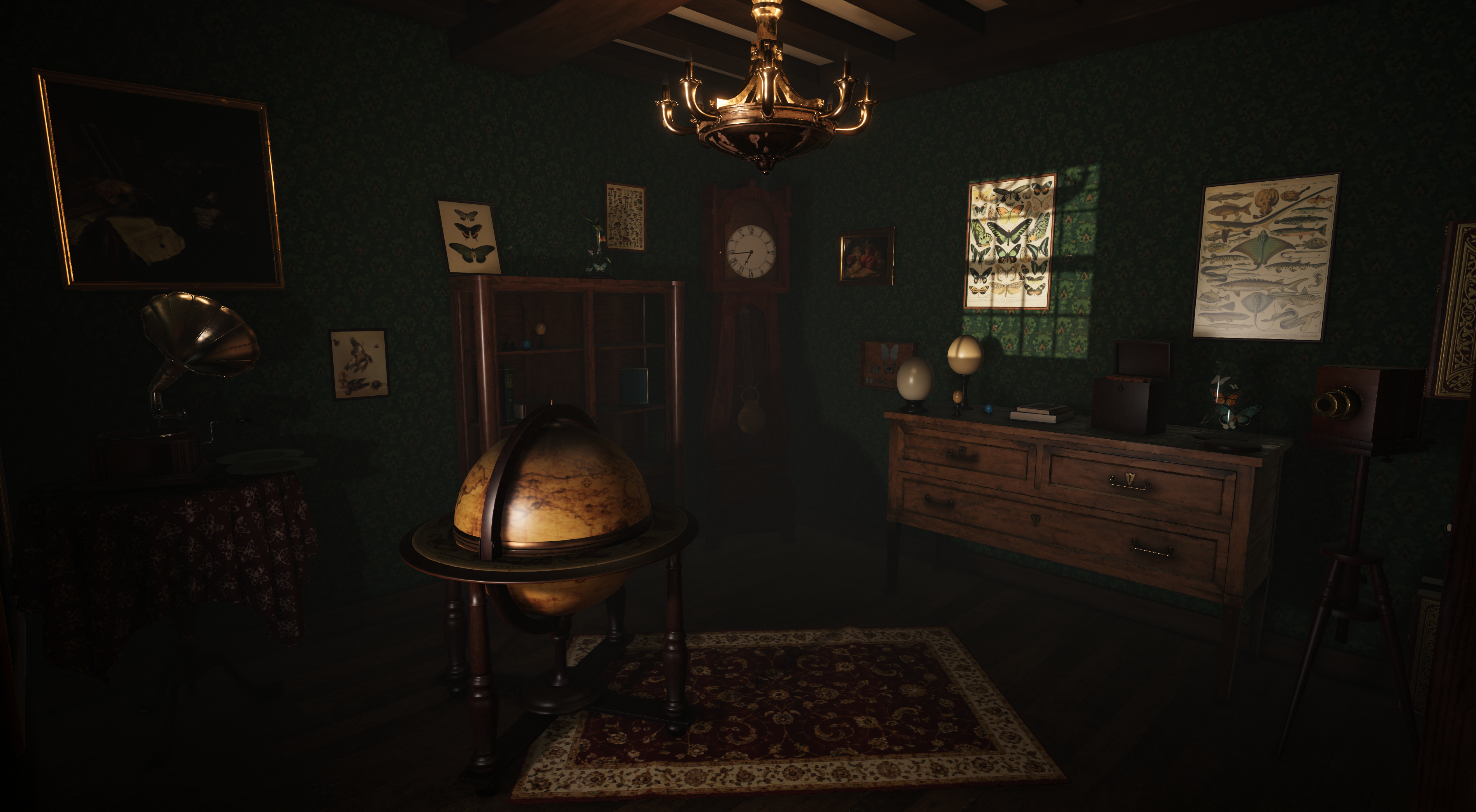 Immersion vr dans la chambre de chronos